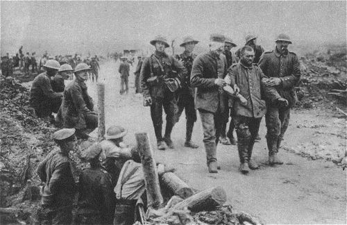 Aus der Schlacht an der Somme 1916