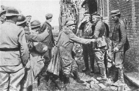 Westfront 1. Weltkrieg: Deutsche Kriegsgefangene