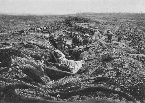 Westfront 1. Weltkrieg: Die erste Linie vor Villers-Bretonneux